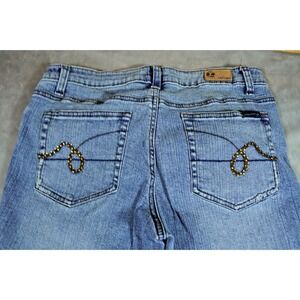 Refuge Premium Bootcut Blue‎ Jeans Women's 11 (32x30) Embroidered Flared